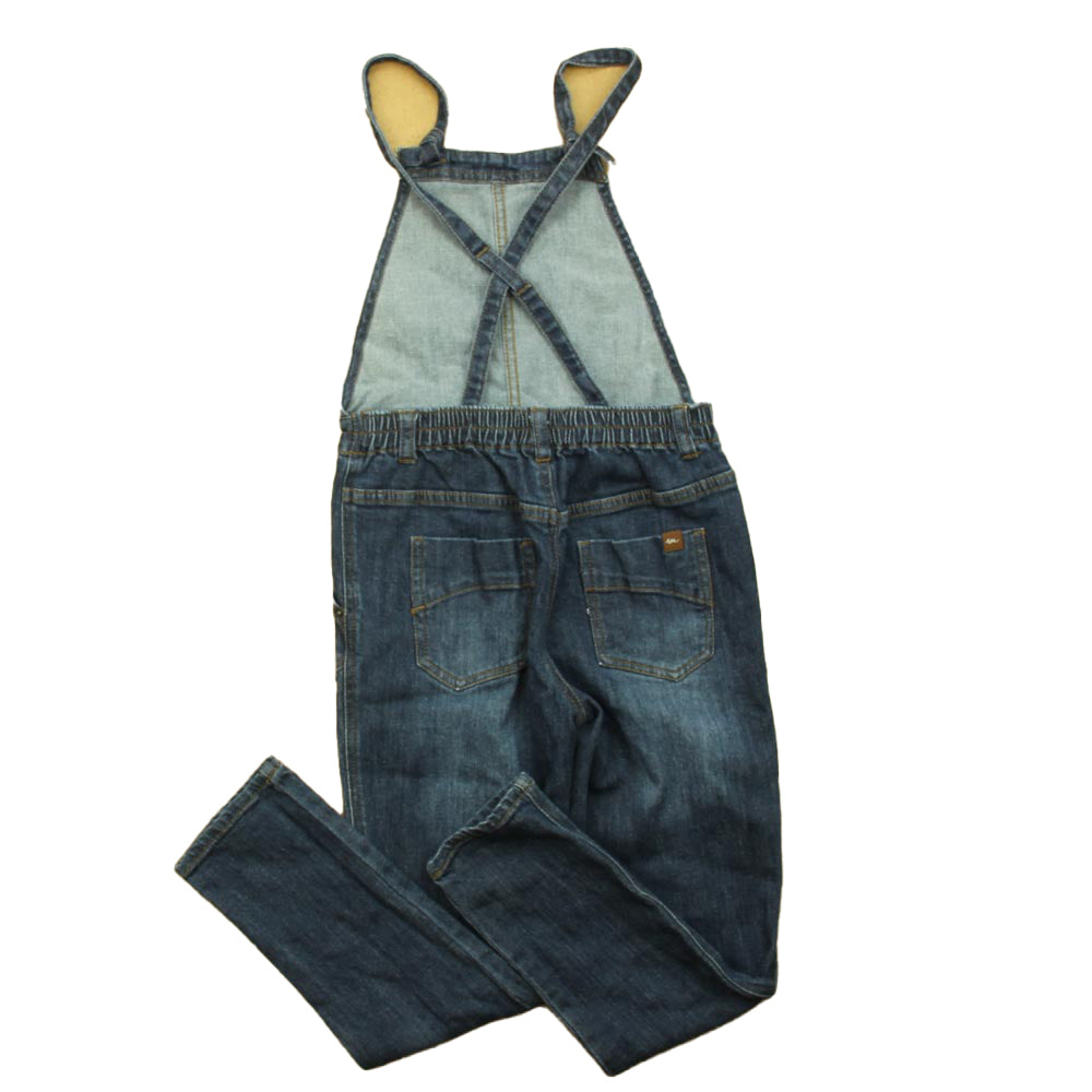 Tea Collection Girls Blue Romper Size: 8 Years Blue