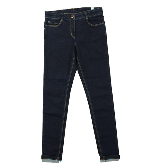 Jacadi Girls Blue Jeans Size: 10 Years Blue