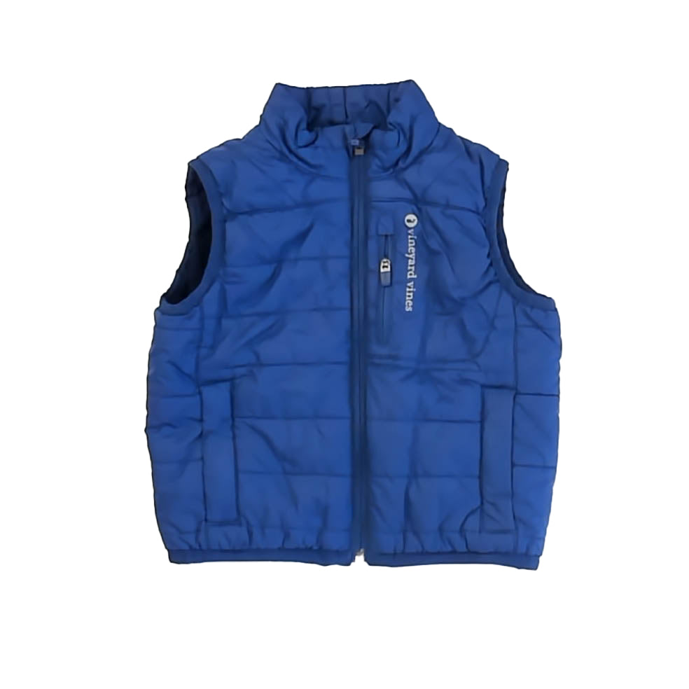 Vineyard Vines Boys Blue Vest Size: 2T Blue