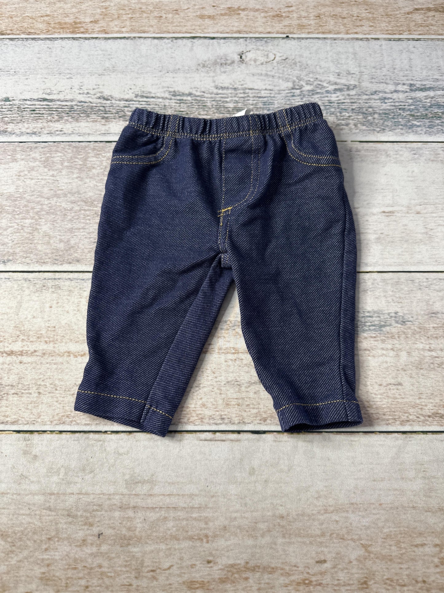 Carters Girls Blue Pants Size: 3 months Blue