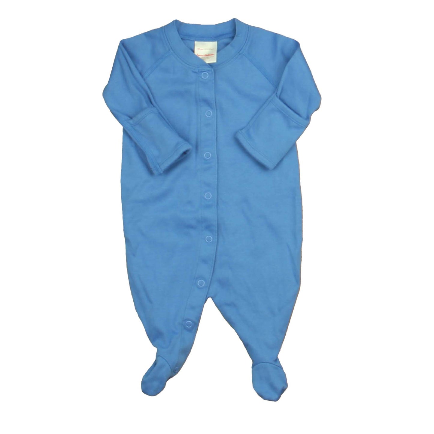 Hanna Andersson Boys Blue 1-piece footed Pajamas Size: 0-3 Months Blue
