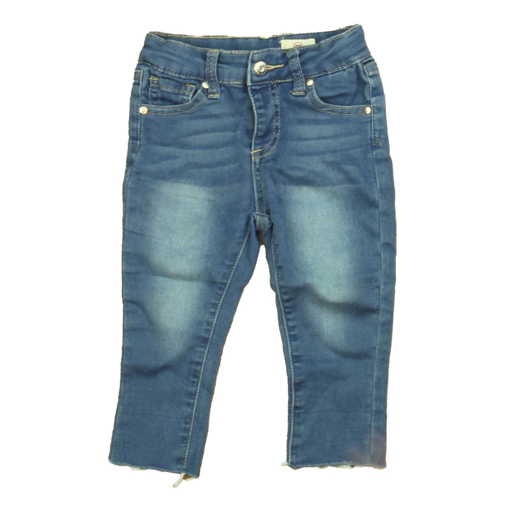 Adriano Goldschmied Girls Blue Jeans Size: 24 Months Blue
