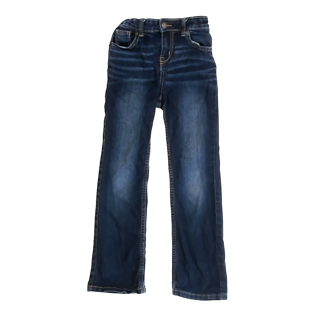 Cat & Jack Girls Blue Jeans Size: 6 Years Blue