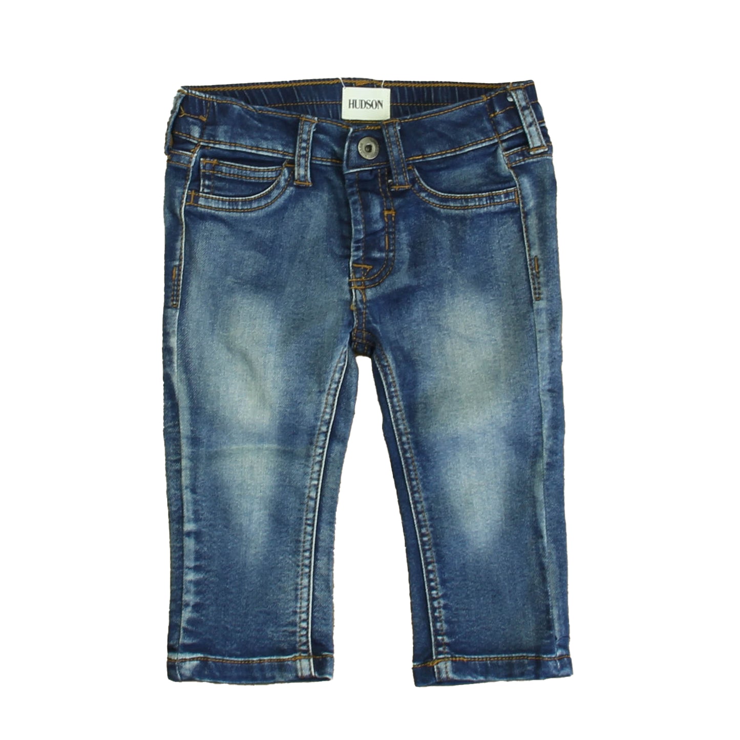Hudson Boys Blue Jeans Size: 12 Months