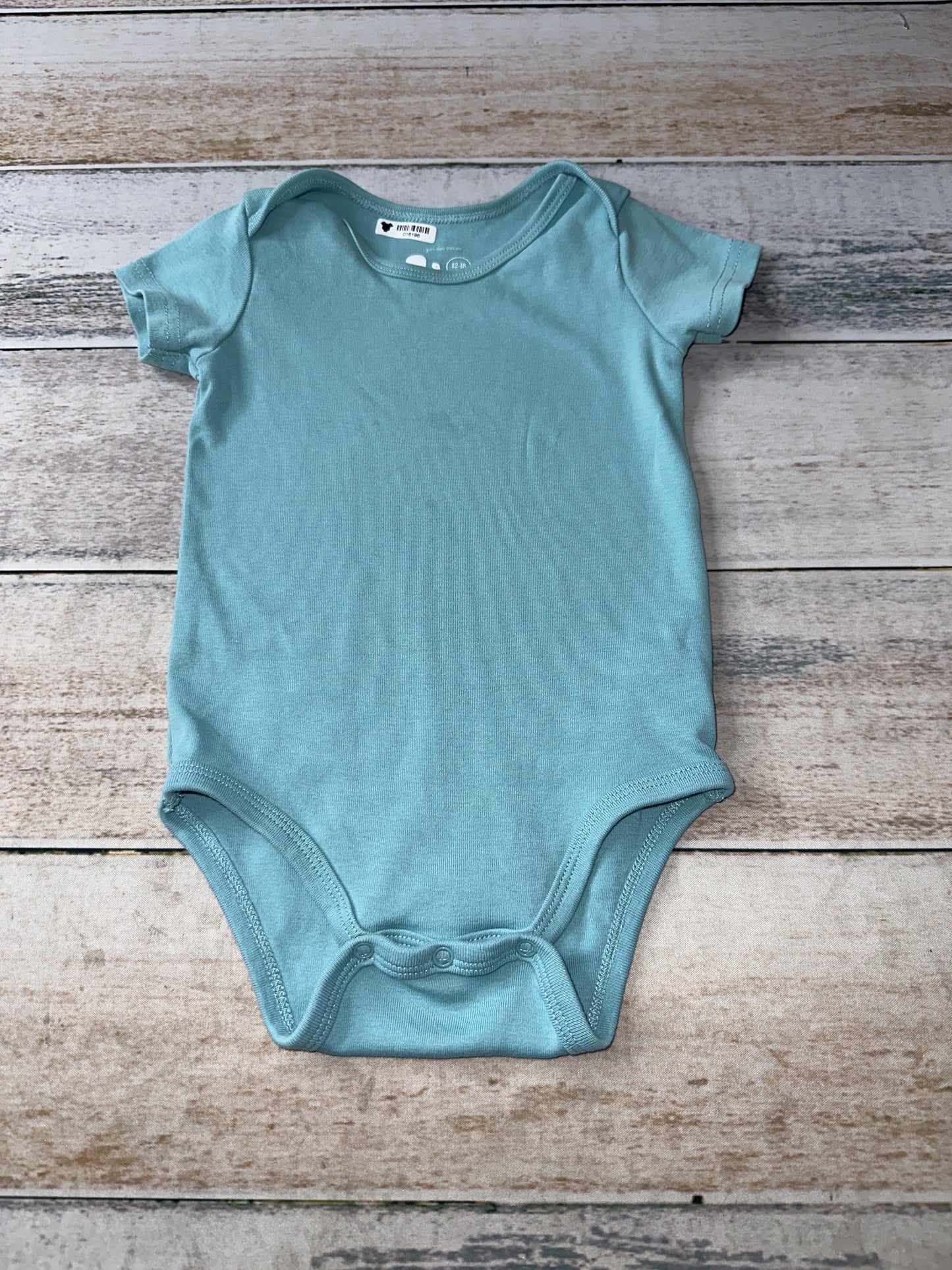 Primary Unisex Blue Onesie Size: 12-18 months Blue