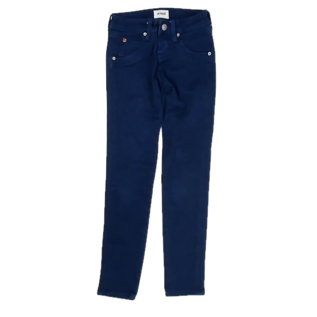 Hudson Girls Blue Jeggings Size: 8 Years Blue