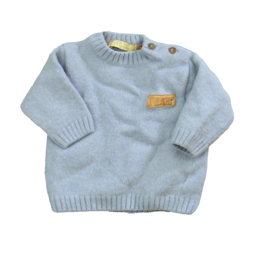 Alviero Martini Boys Blue Sweater Size: 12 Months Blue