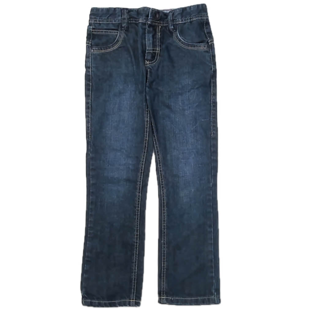 Okaidi Boys Blue Jeans Size: 7 Years Blue