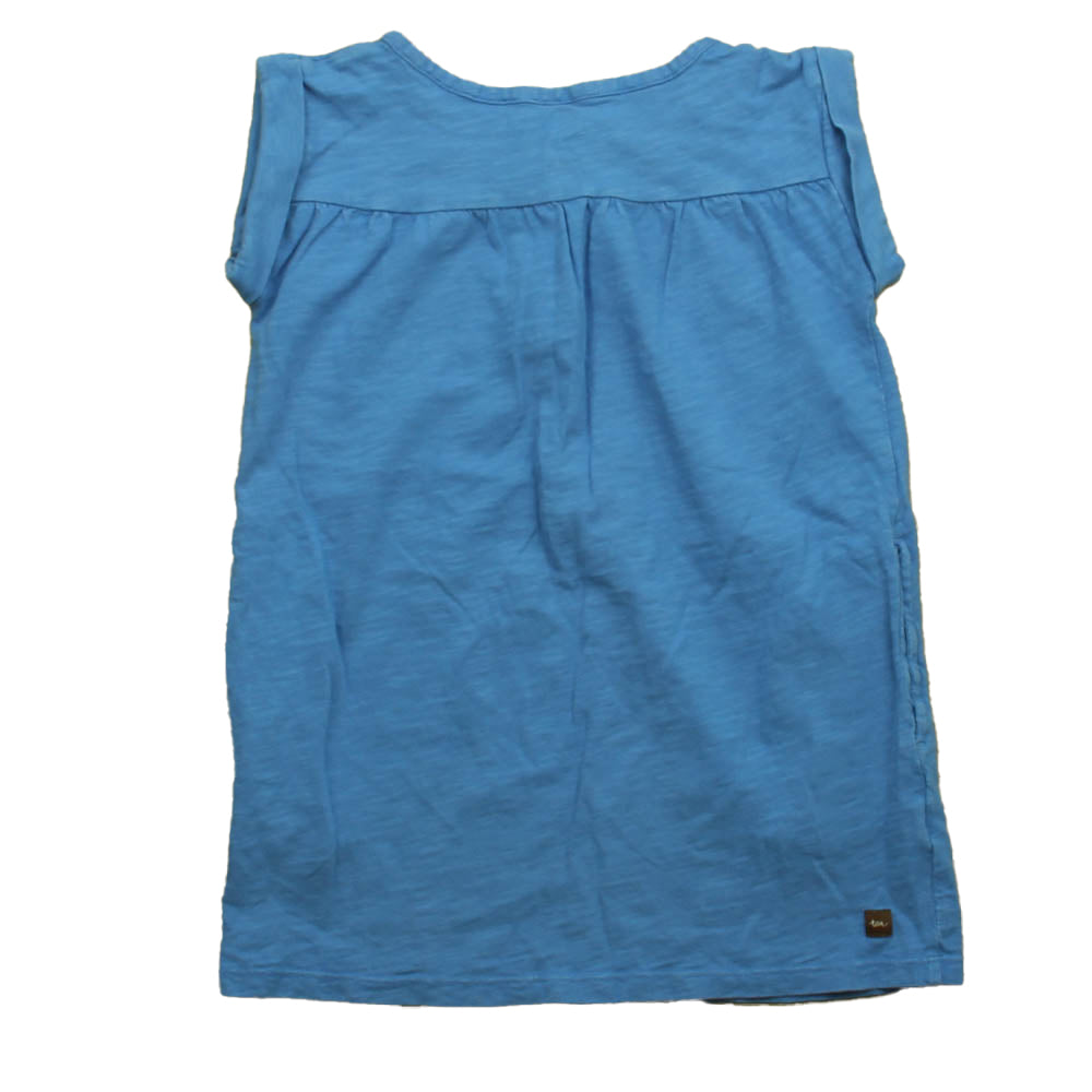 Tea Girls Blue Dress Size: 5T Blue