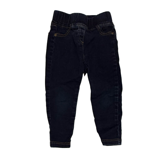 Hanna Anderson Girls Blue Jeggings Size: 3T Blue
