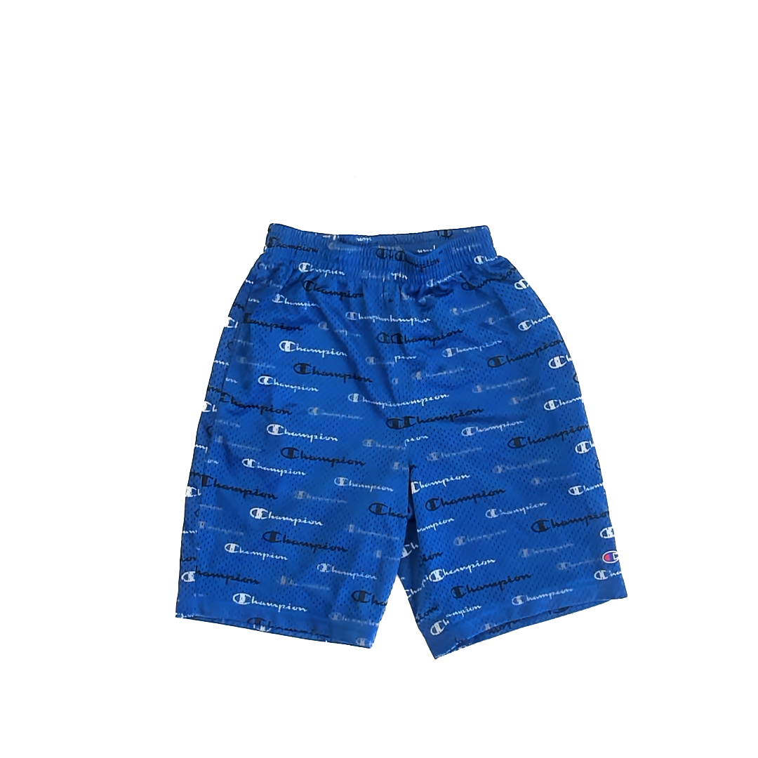Champion Boys Blue Athletic Shorts Size: 10-12 Years Blue