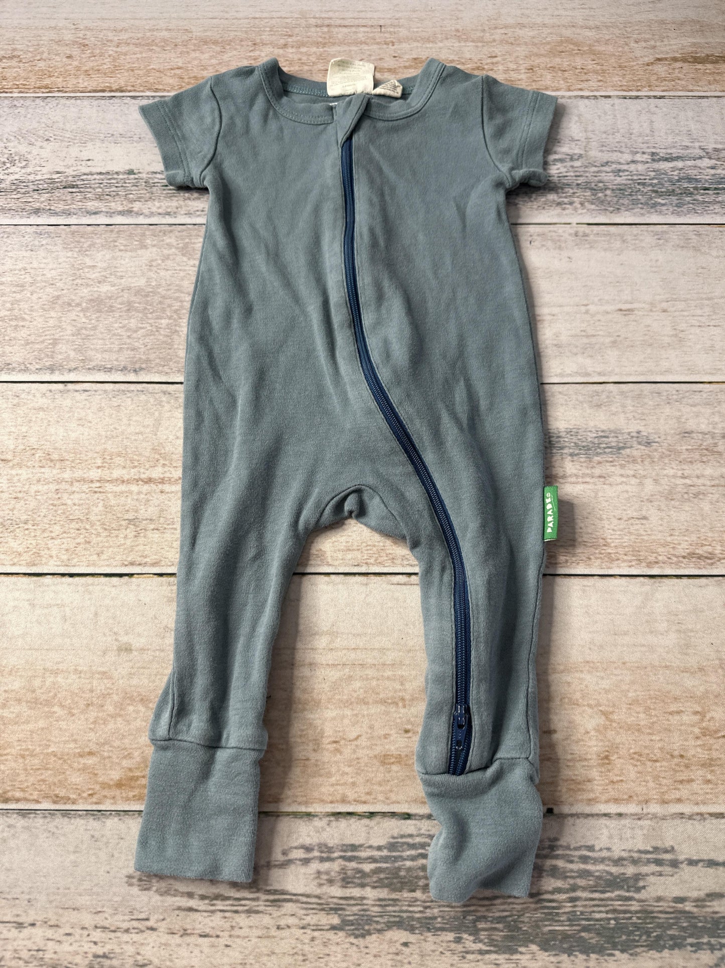 Parade Unisex Blue Romper Size: 3-6 months Blue
