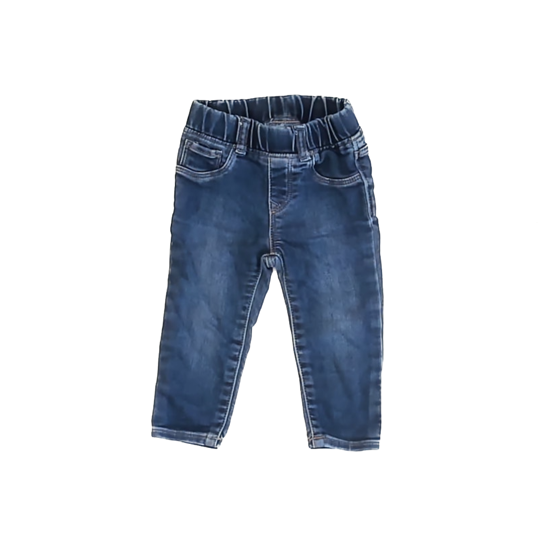 Gap Girls Blue Jeggings Size: 12-18 Months Blue