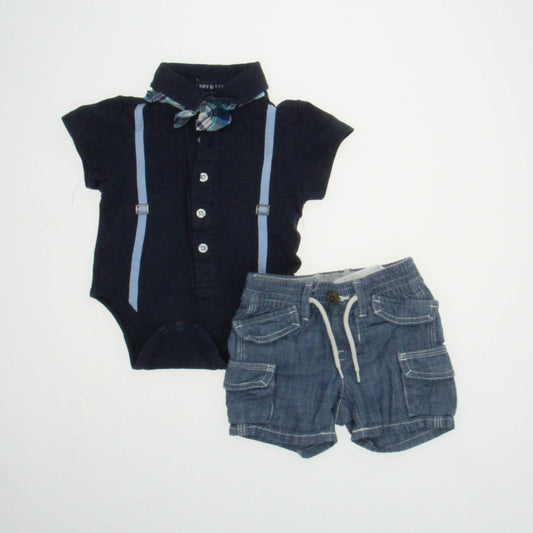 Andy & Evan | Gap Boys Blue Apparel Sets Size: 3-6 Months Blue