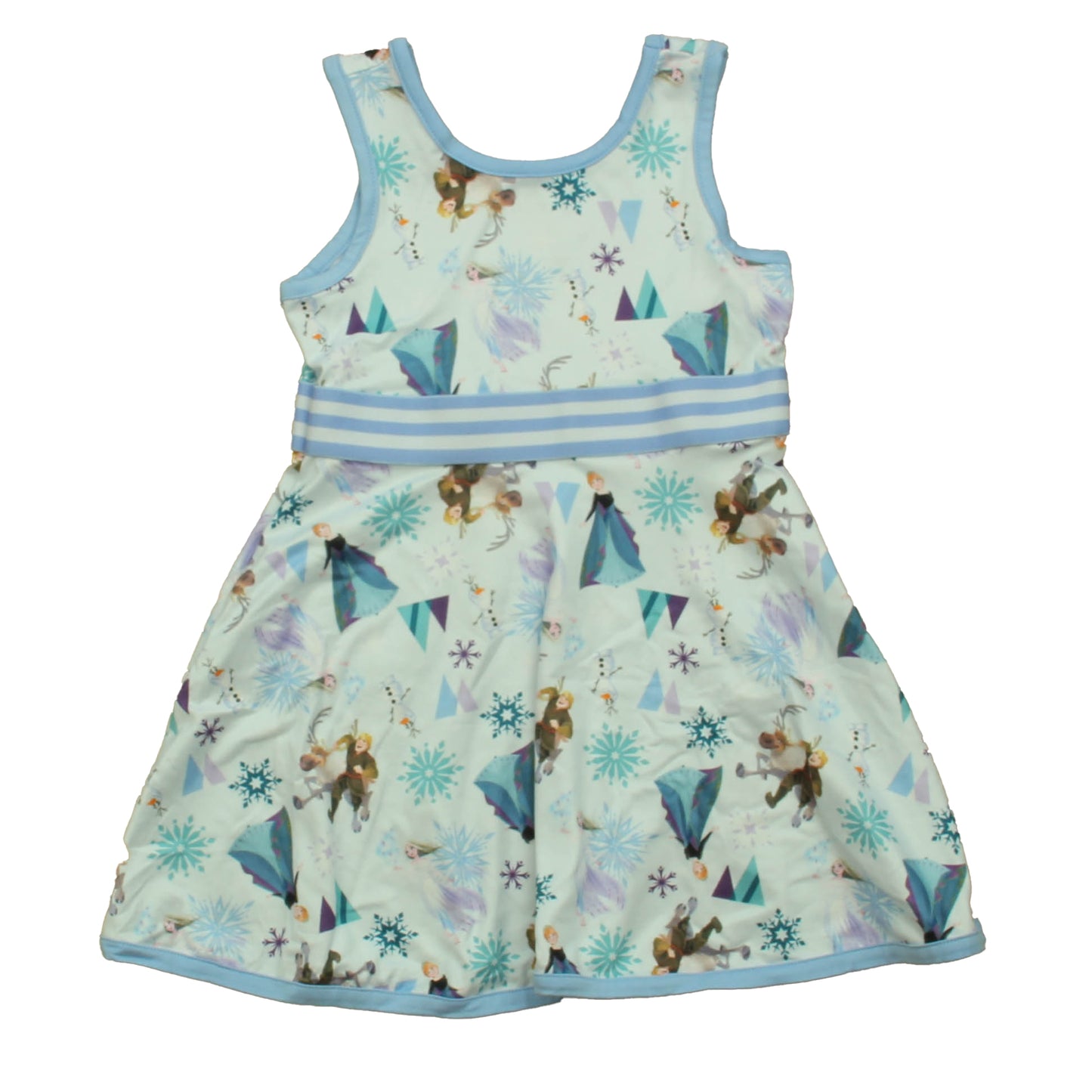 Frozen Girls Blue Dress Size: 3T Blue