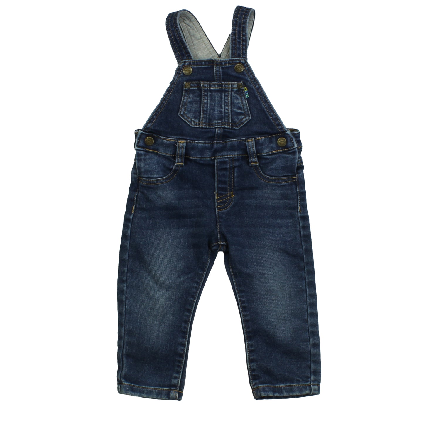 Mayoral Girls Blue Overalls Size: 9 Months Blue