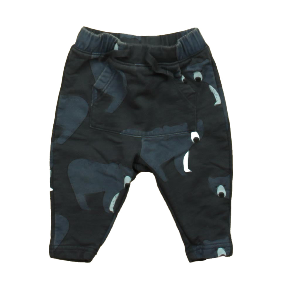 Tea Collection Boys Blue Leggings Size: 6-9 Months Blue