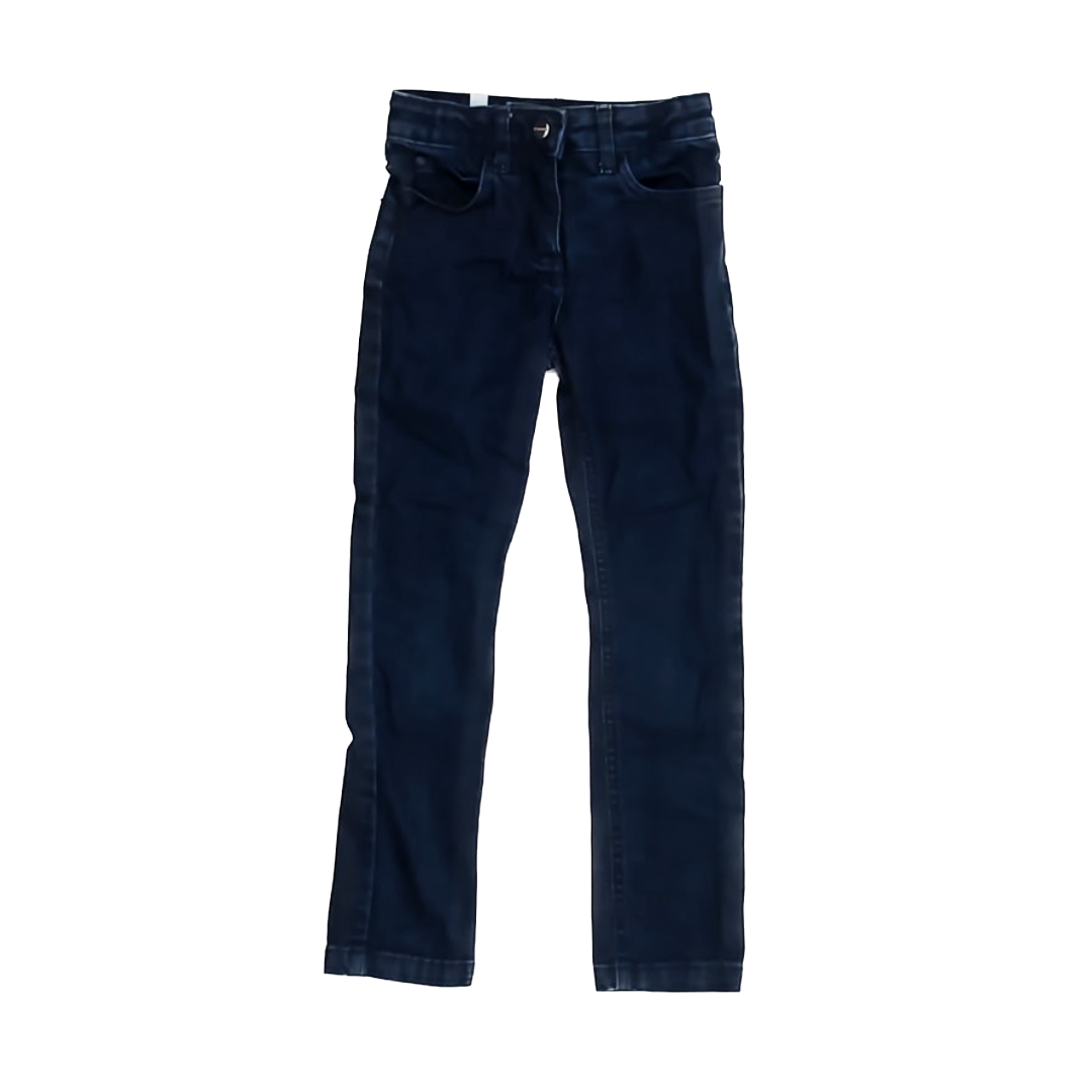 Jacadi Girls Blue Jeans Size: 6 Years Blue