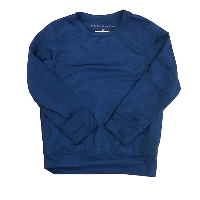 Rockets Of Awesome Boys Blue Sweatshirt Size: 5 Years Blue