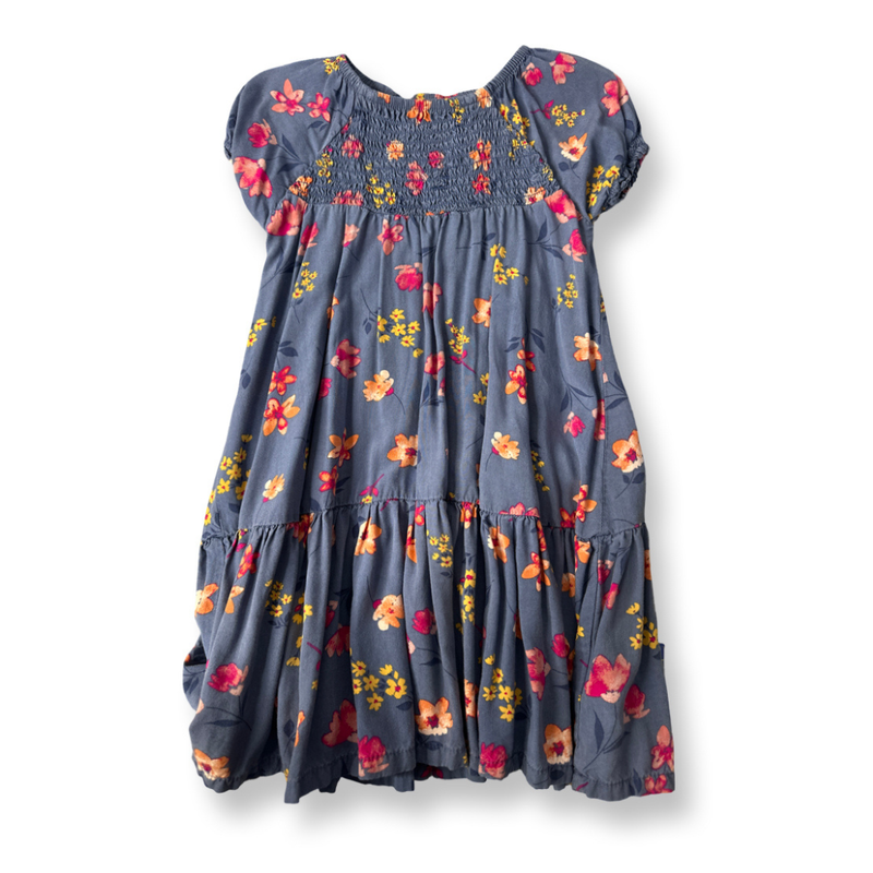 Carters Girls Blue Dress Size: 5T Blue