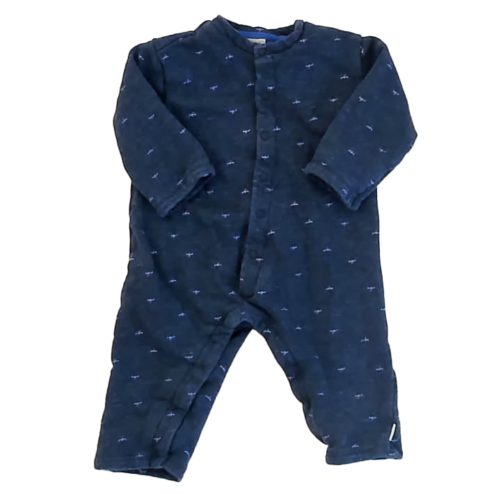 Catimini Boys Blue Long Sleeve Outfit Size: 6 Months Blue