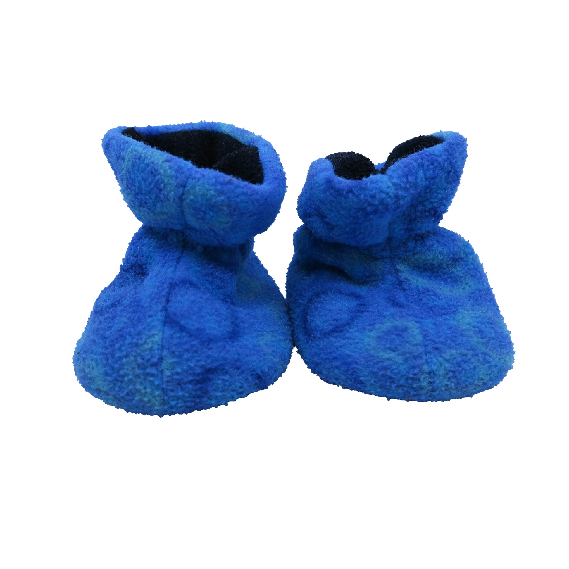 Acorn Boys Blue Booties Size: 0-6 Months Blue