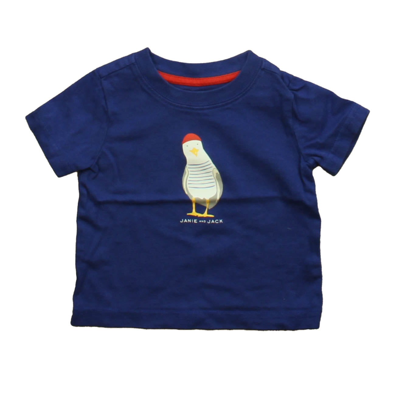 Janie and Jack Boys Blue T-Shirt Size: 3-6 Months Blue