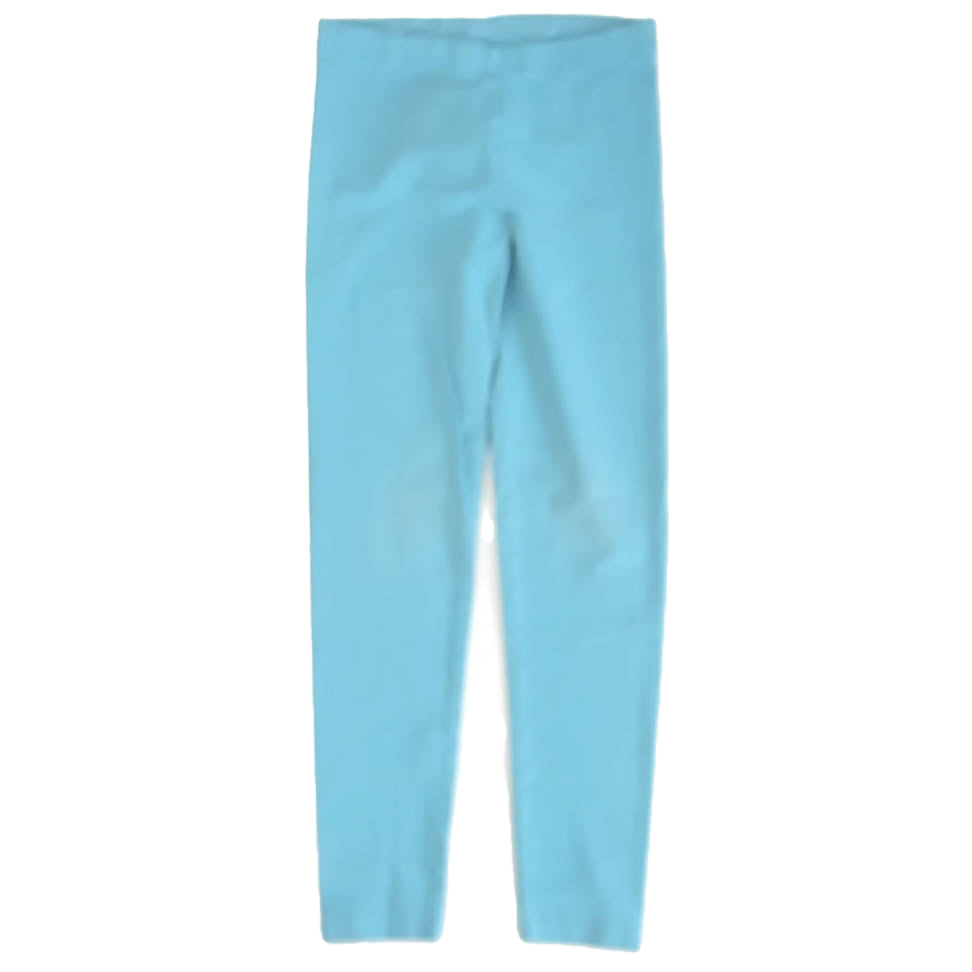 Tea Collection Girls Blue Leggings Size: 8 Years Blue