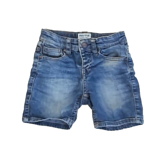 Mayoral Boys Blue Jean Shorts Size: 2T Blue