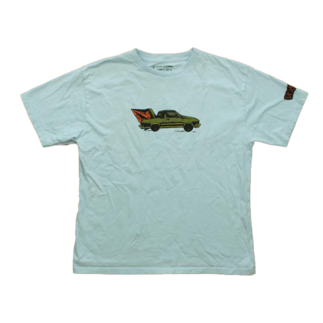 Volcom Boys Blue T-Shirt Size: 14 Years Blue