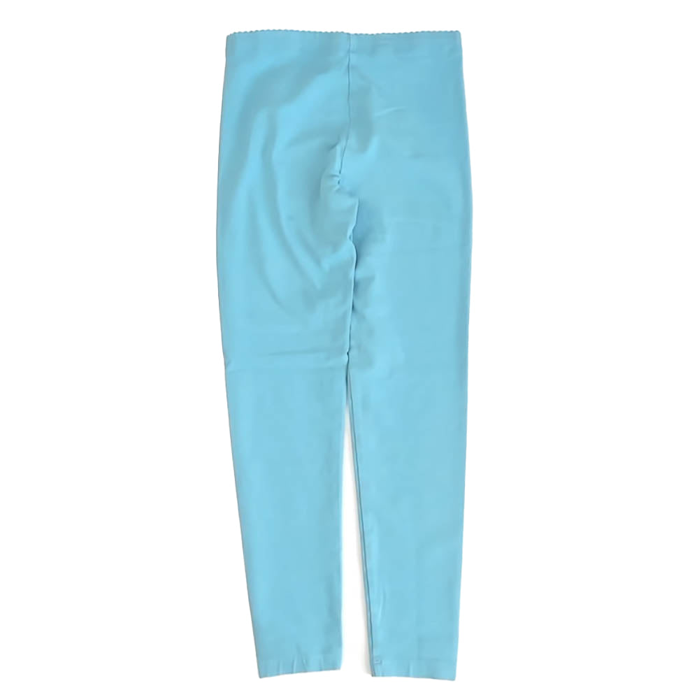 Tea Collection Girls Blue Leggings Size: 8 Years Blue