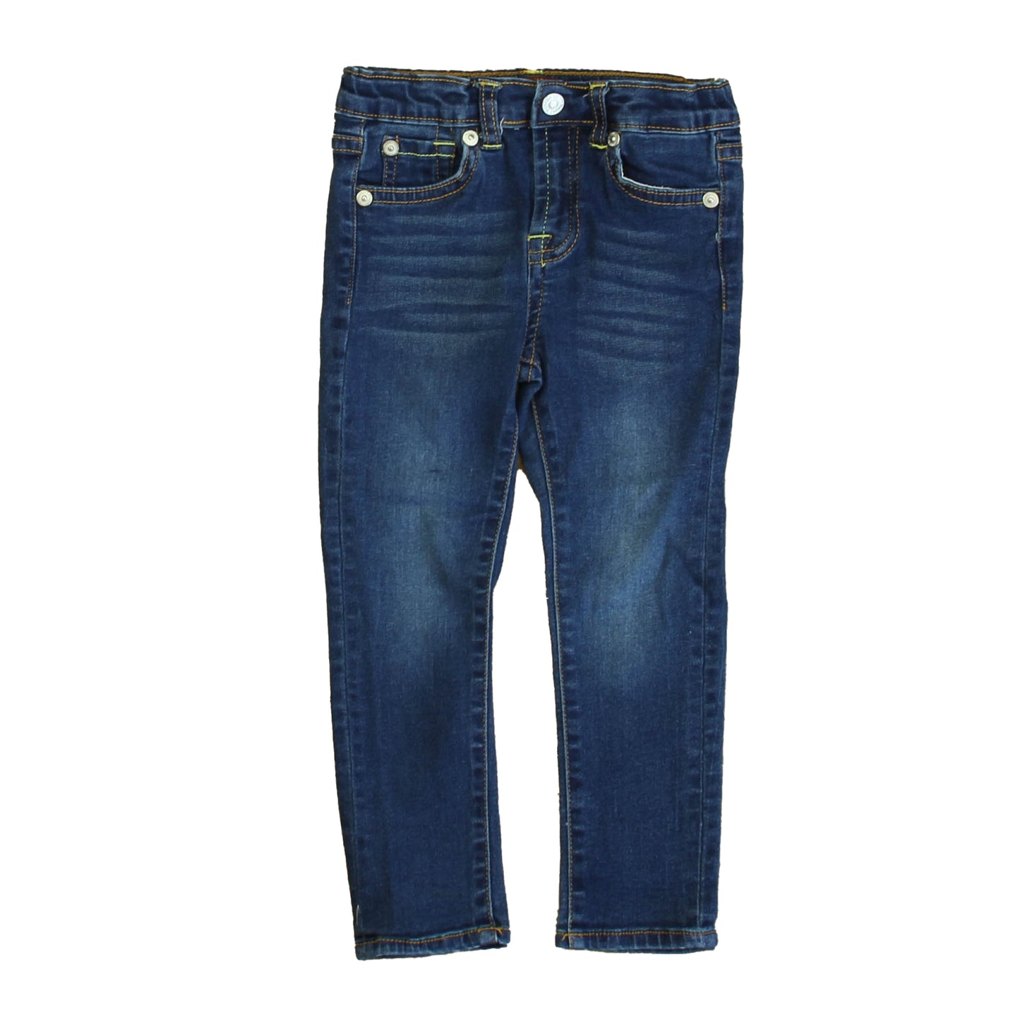 7 for all Mankind Girls Blue Jeans Size: 24 Months Blue