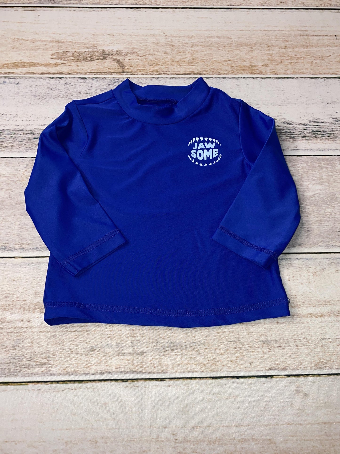 Carters Boys Blue Rashguard Size: 6 months Blue