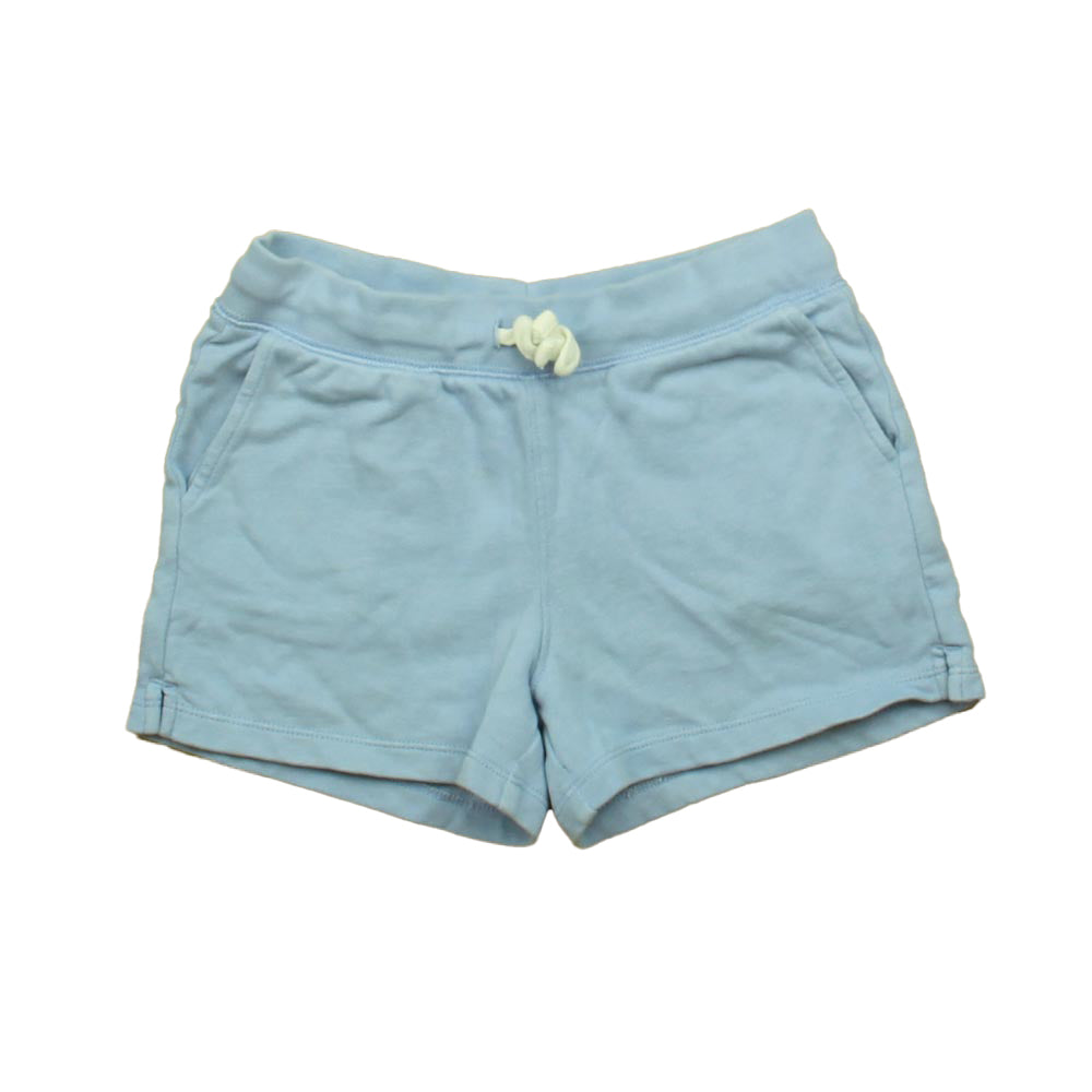 Primary.com Girls Blue Shorts Size: 6-7 Years