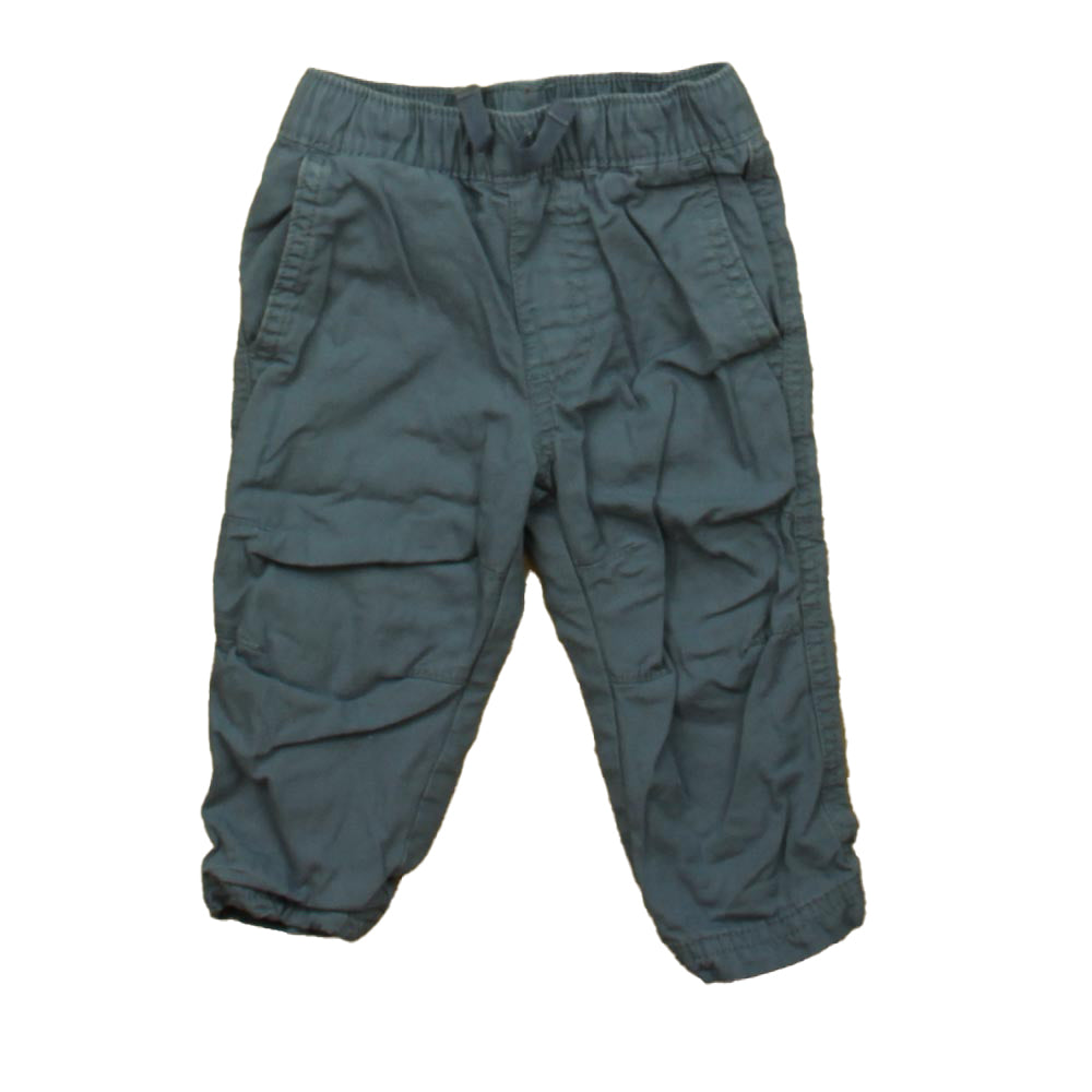 Tea Collection Boys Blue Pants Size: 6-9 Months Blue