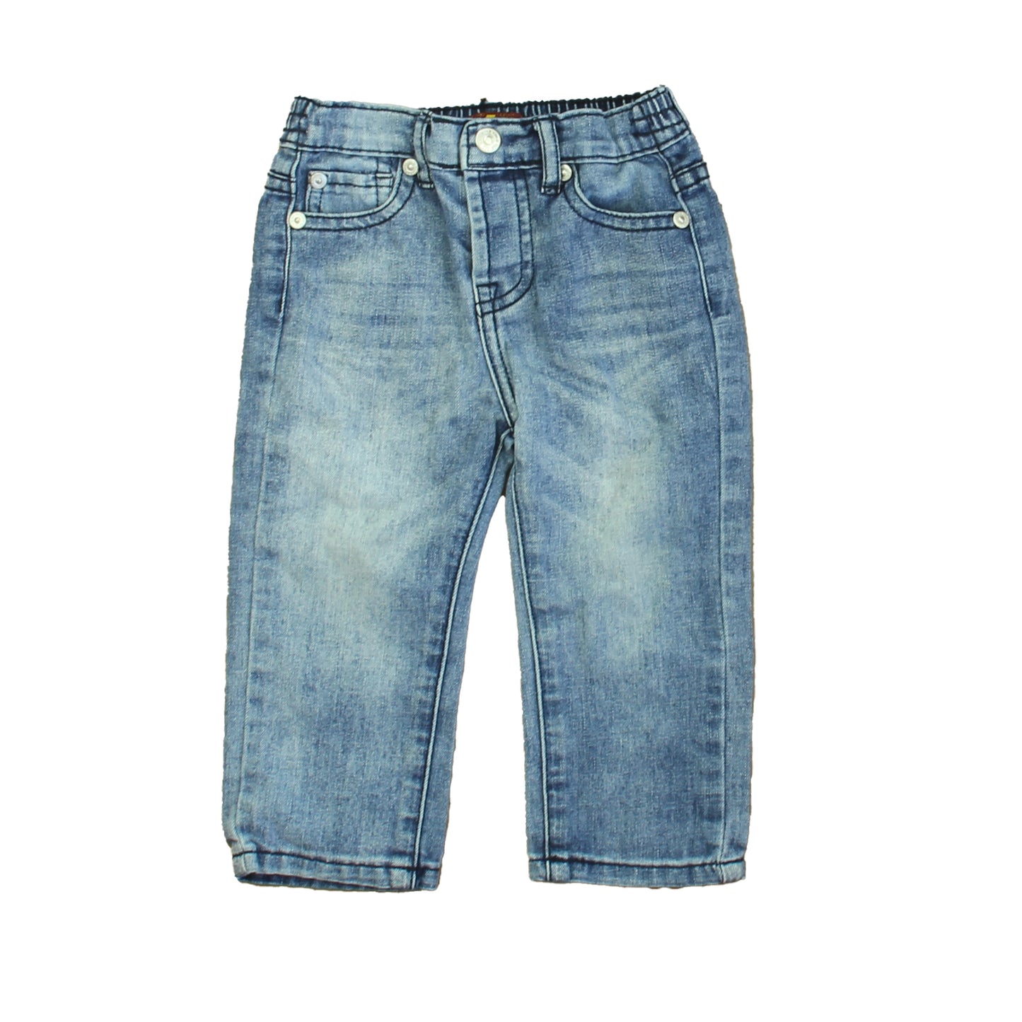 7 for all Mankind Girls Blue Jeans Size: 18 Months Blue