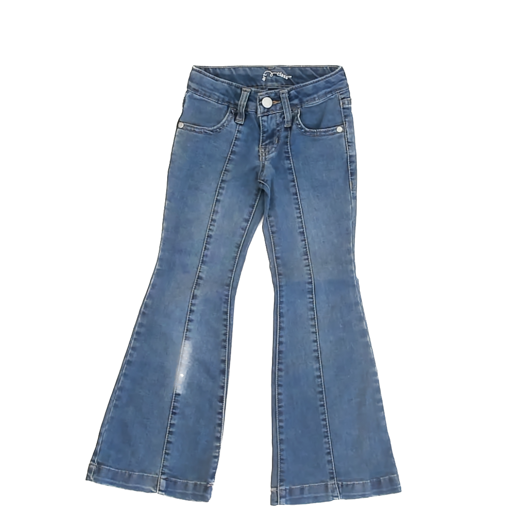 Art Class Girls Blue Jeans Size: 5T Blue