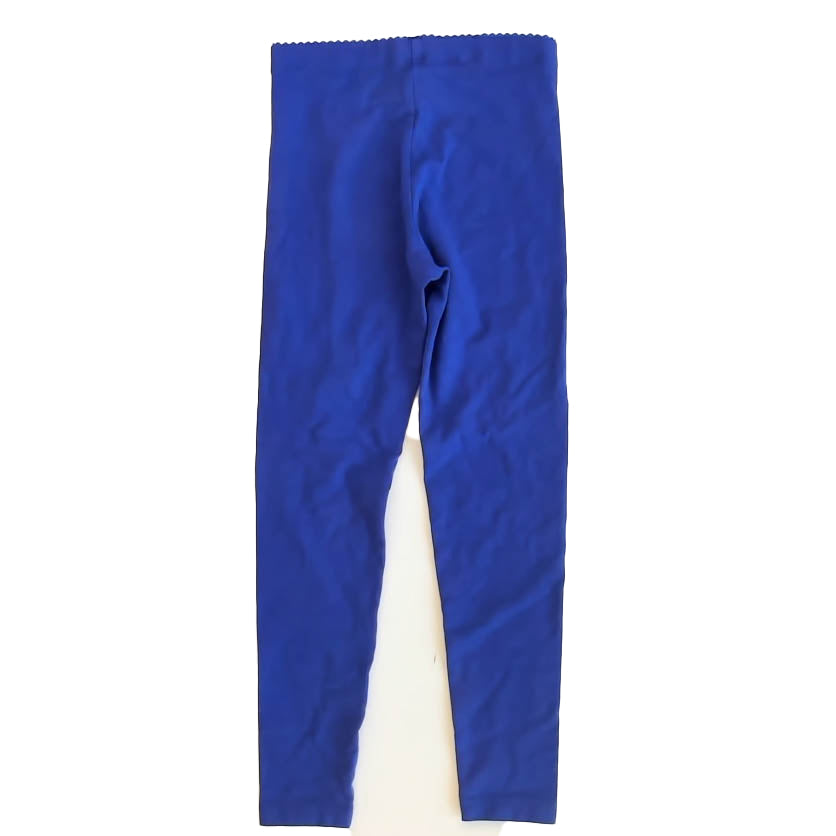 Tea Collection Girls Blue Leggings Size: 8 Years Blue