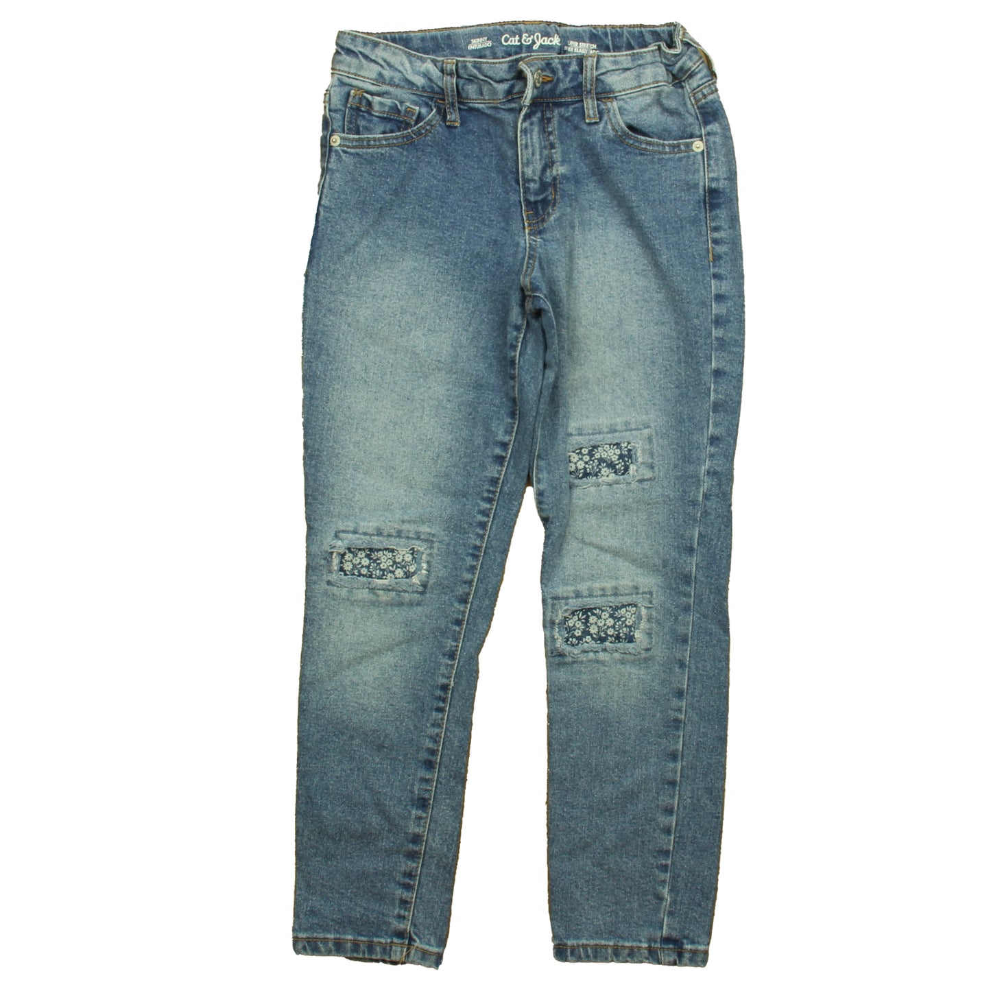 Cat & Jack Girls Blue Jeans Size: 12 Years Blue