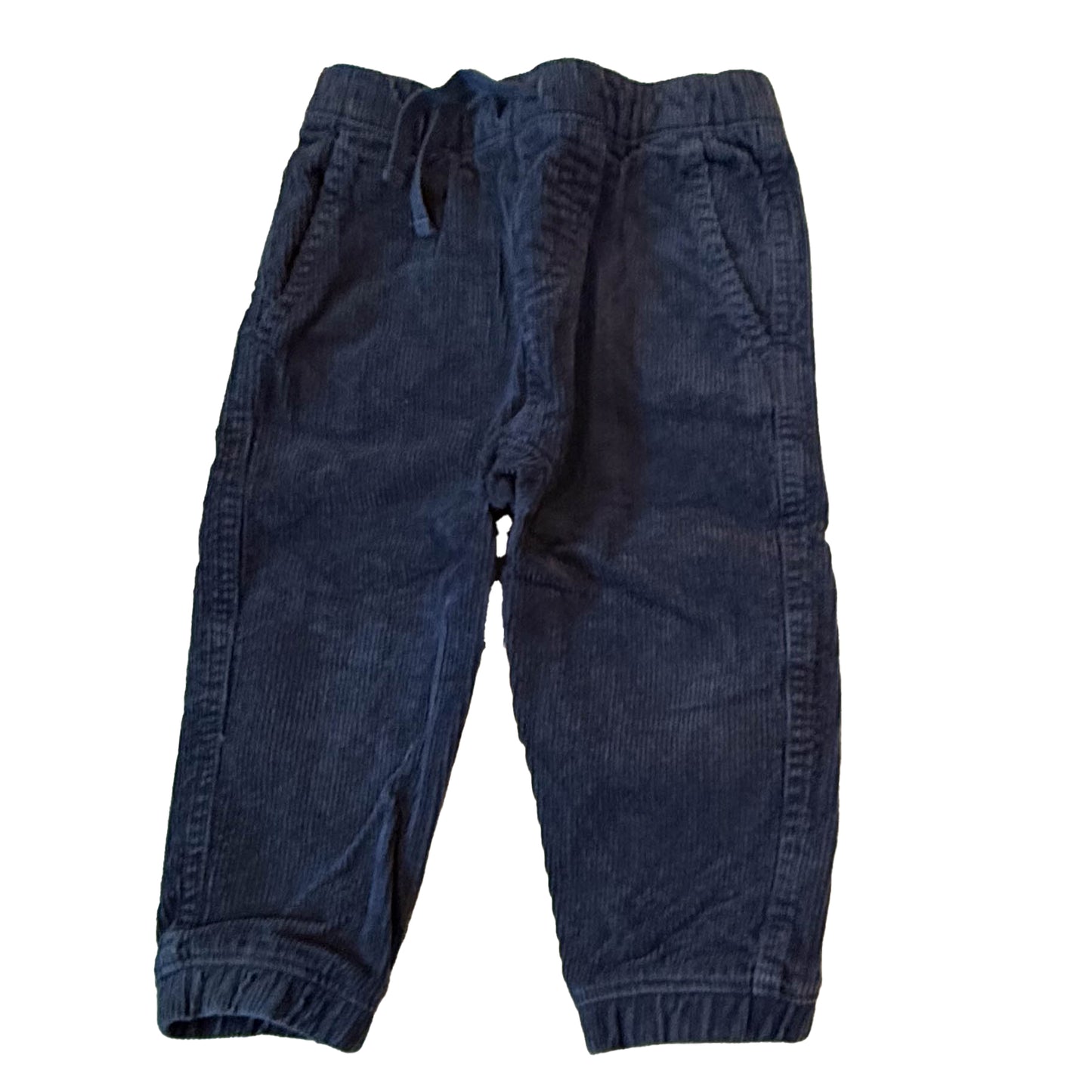 Tea Collection Boys Blue Corduroy Pants Size: 18-24 Months Blue