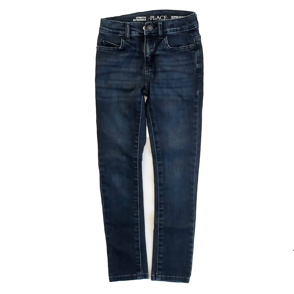 The Children's Place Girls Blue Jeans Size: 7 Years Blue