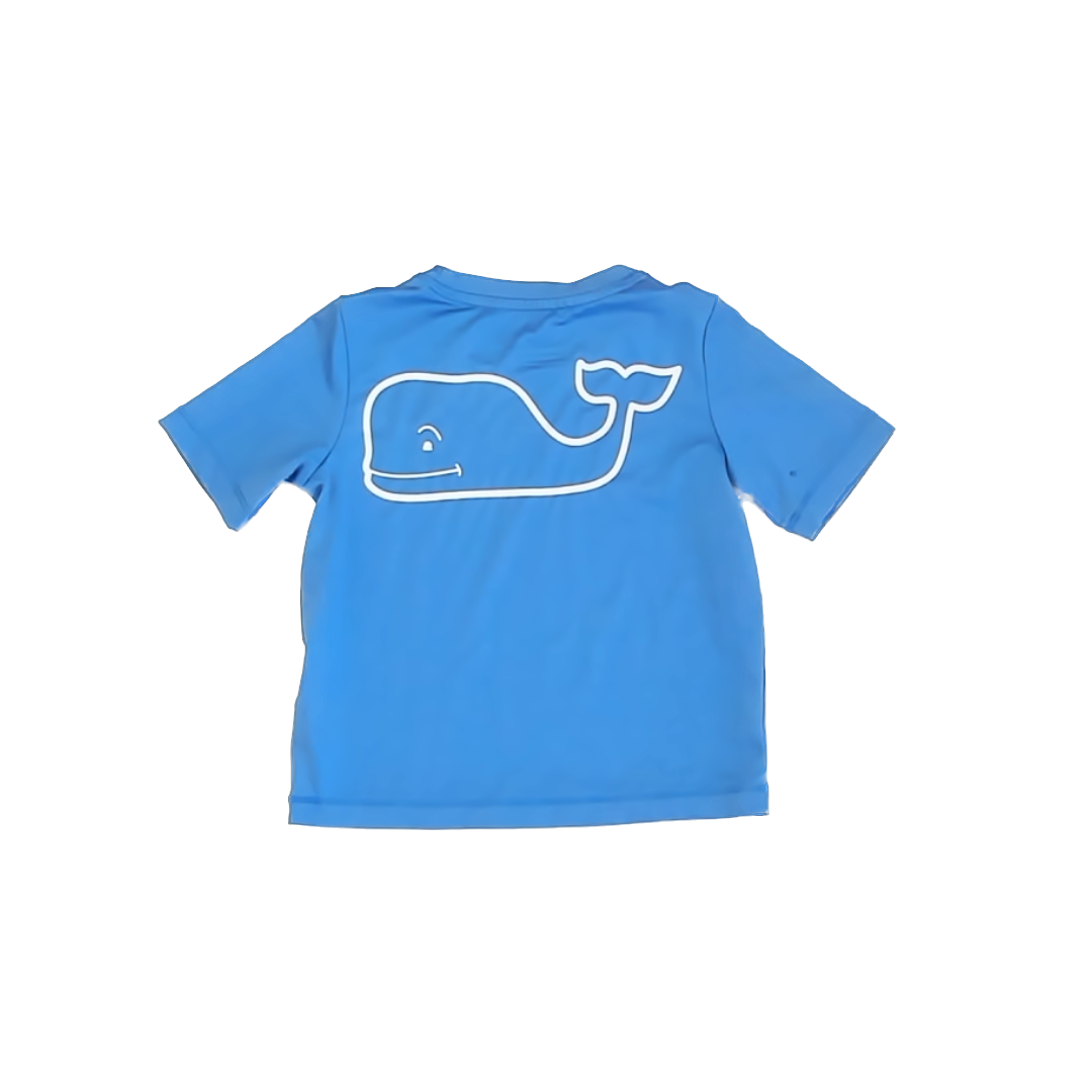 Vineyard Vines Boys Blue Athletic Top Size: 2T Blue