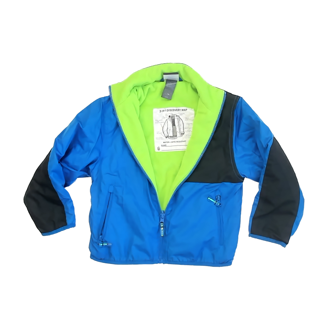 Champion Boys Blue Jacket Size: 4-5T Blue