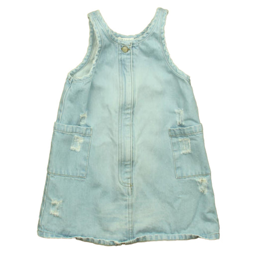 Art & Eden Girls Blue Romper Size: 4T