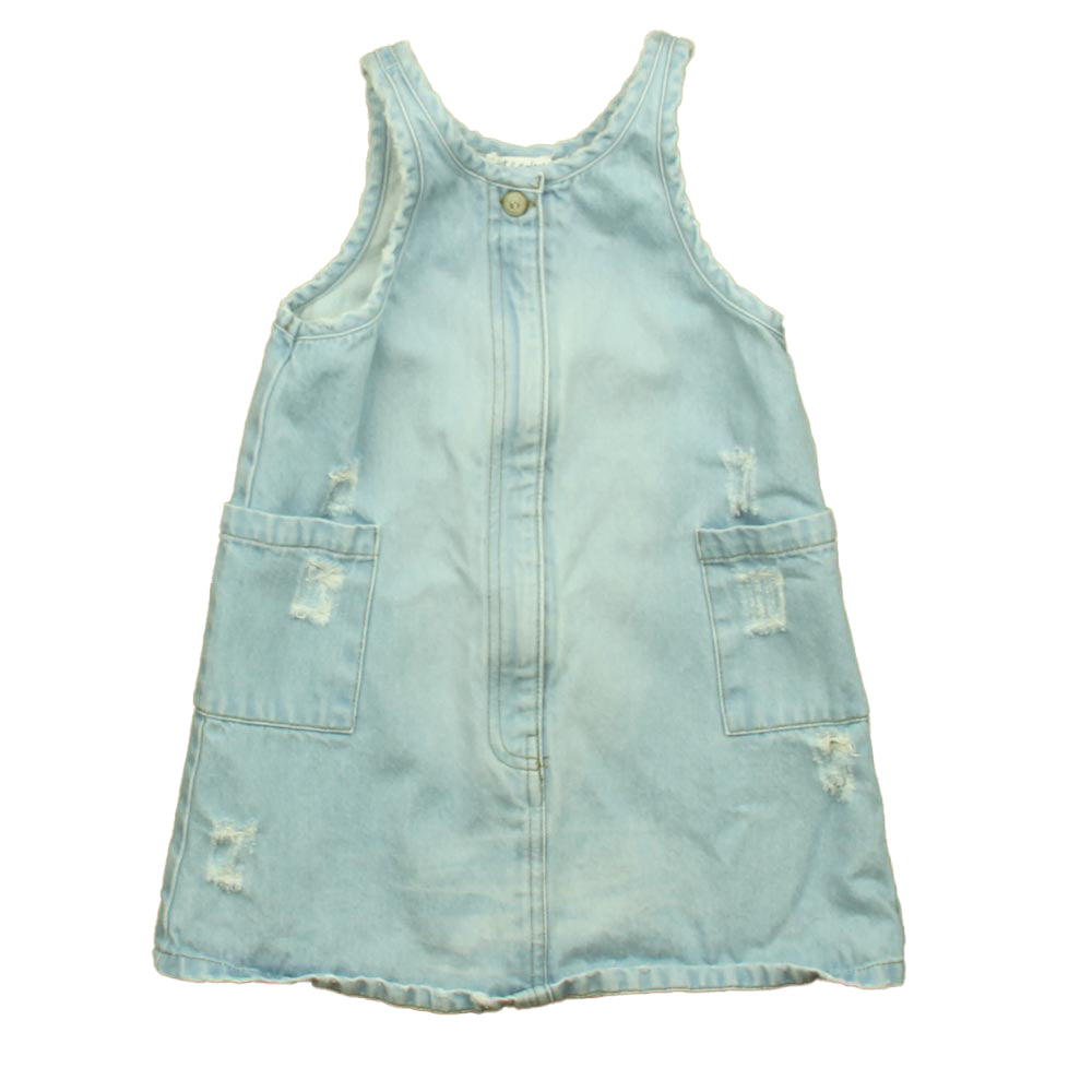 Art & Eden Girls Blue Romper Size: 4T Blue