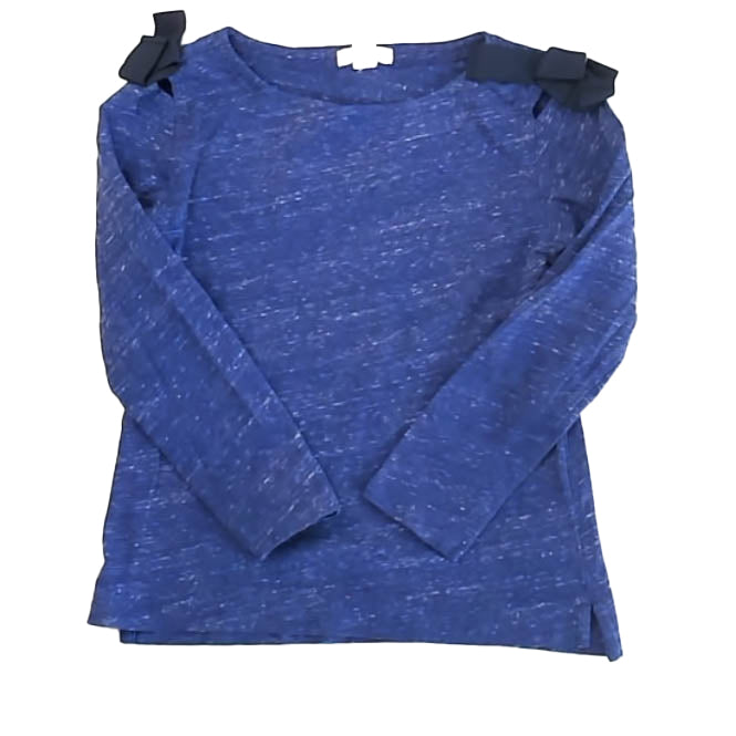 Crewcuts Girls Blue Long Sleeve T-Shirt Size: 4-5T Blue