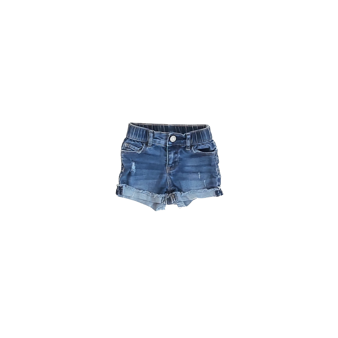 Gap Girls Blue Jean Shorts Size: 2T Blue