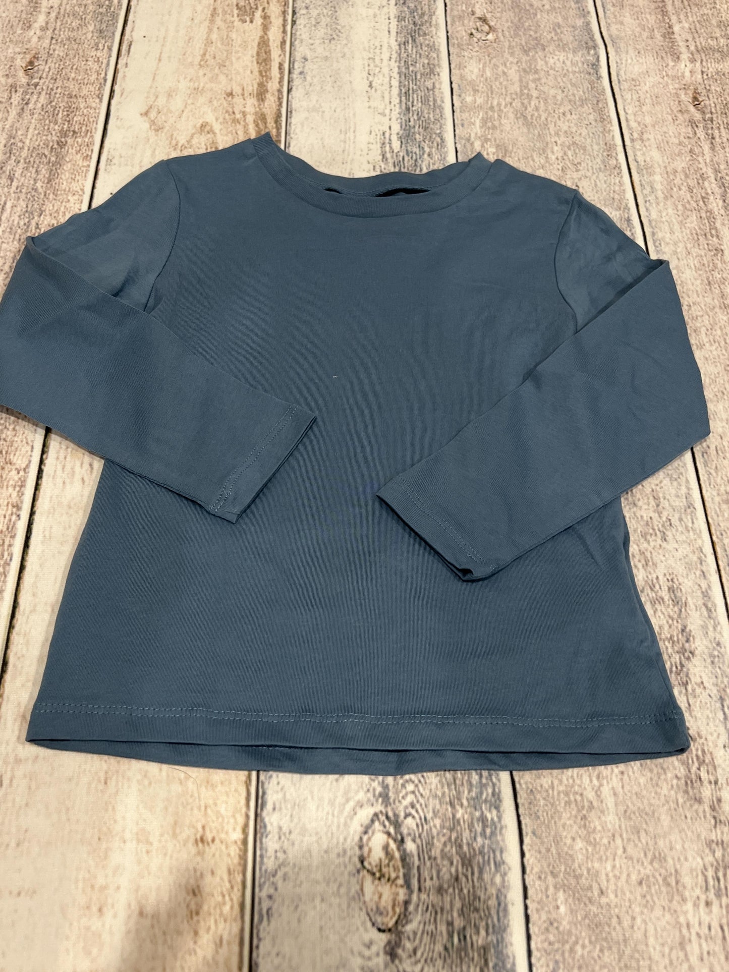 H&M Boys Blue Long Sleeve Shirt Size: 3T Blue