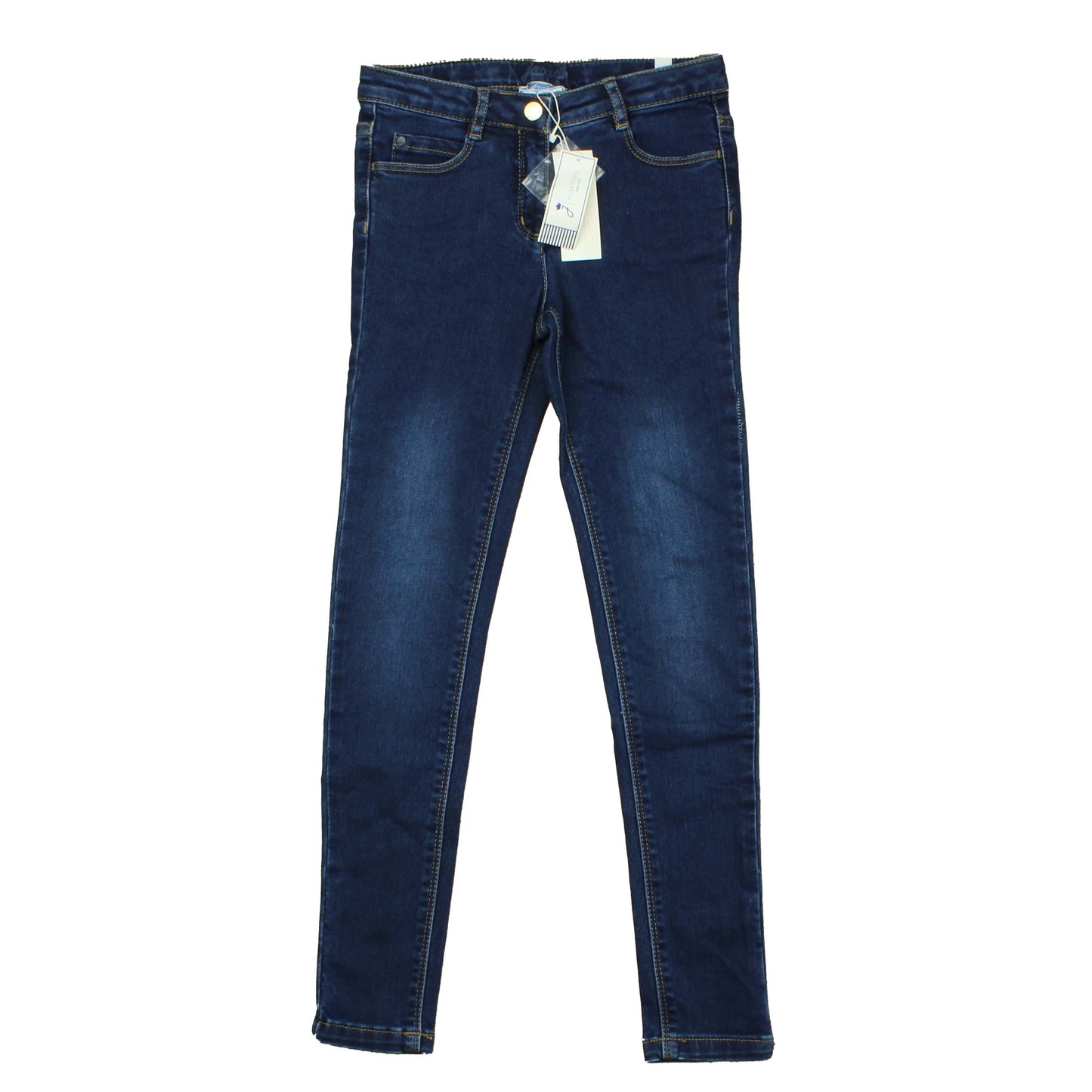 Jacadi Girls Blue Jeans Size: 6Y | 8Y | 10Y Blue