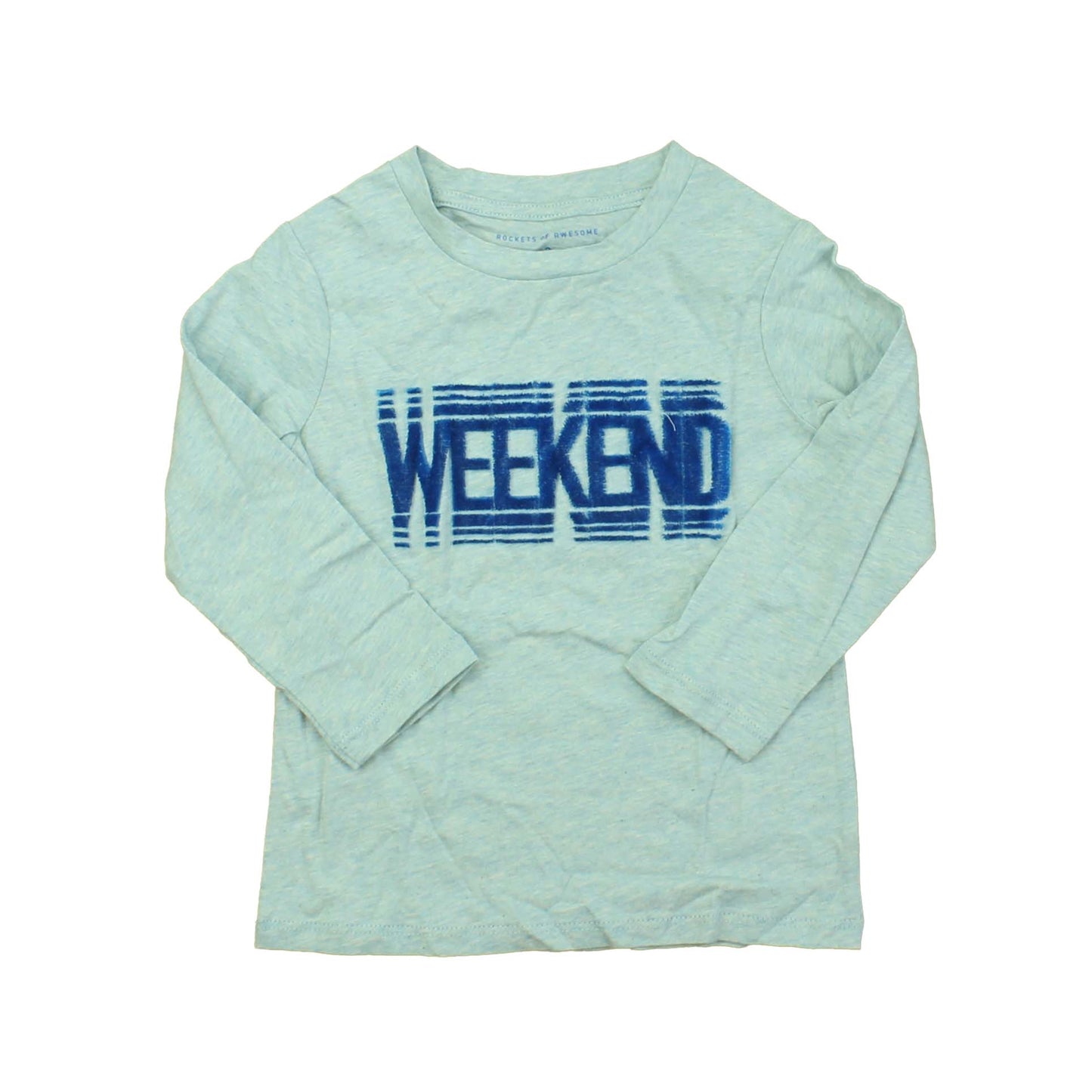 Rockets Of Awesome Boys Blue Long Sleeve T-Shirt Size: 2T Blue